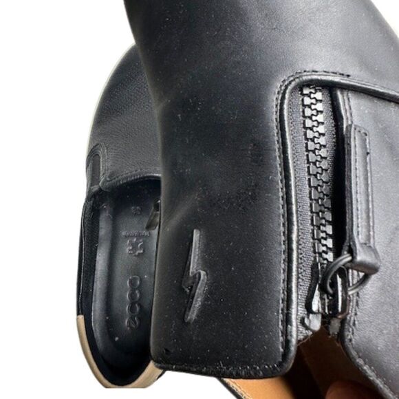 Giuseppe Zanotti Women's Black Fashion Sneakers with zip sides in Size 10 US - Picture 9 of 13